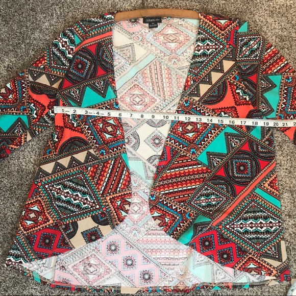 Claudia Ev Colorful Cover Up Size Petite Small - Picture 7 of 7